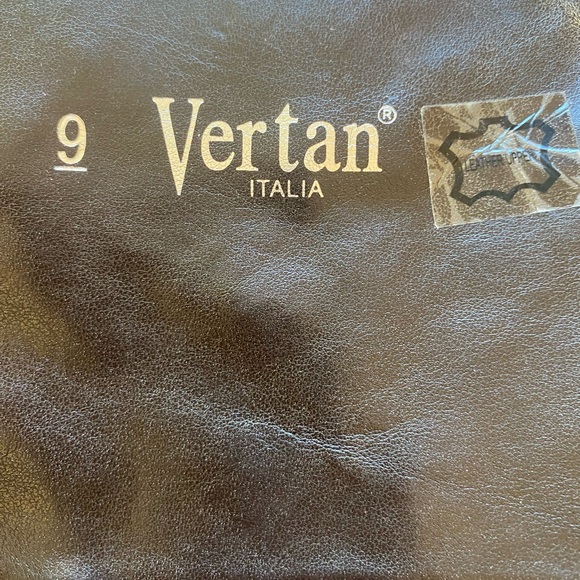 Vertan Italia Women's Brown Suede Wedge Heel Knee High Boots 9 - Picture 6 of 6